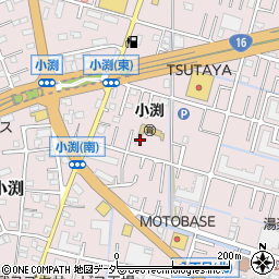 埼玉県春日部市小渕406周辺の地図