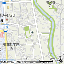 福井県大野市中挾2丁目216周辺の地図