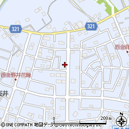 埼玉県春日部市西金野井493周辺の地図
