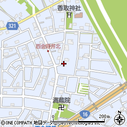 埼玉県春日部市西金野井1060周辺の地図