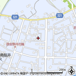 埼玉県春日部市西金野井486周辺の地図