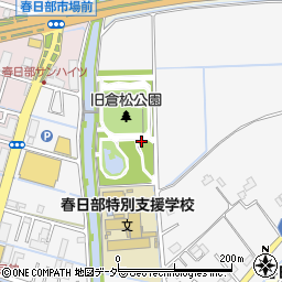 旧倉松公園トイレ周辺の地図