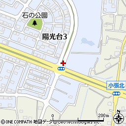 茨城県つくばみらい市陽光台3丁目115周辺の地図