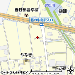 埼玉県春日部市樋籠757周辺の地図