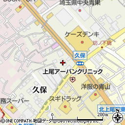 から好し 上尾久保店周辺の地図