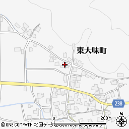 福井県福井市東大味町33周辺の地図