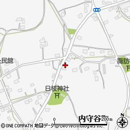 茨城県常総市内守谷町2579周辺の地図