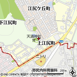 福井県福井市江尻ケ丘町1周辺の地図