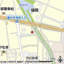 埼玉県春日部市樋籠788周辺の地図