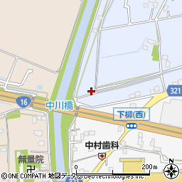 埼玉県春日部市上柳505周辺の地図
