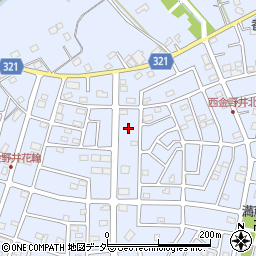埼玉県春日部市西金野井573周辺の地図