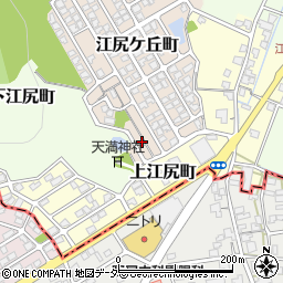福井県福井市江尻ケ丘町8周辺の地図