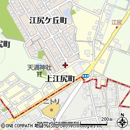 福井県福井市江尻ケ丘町52周辺の地図