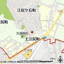 福井県福井市江尻ケ丘町35周辺の地図
