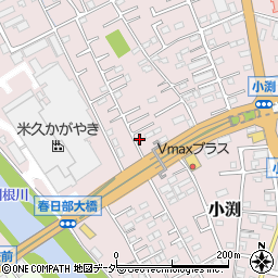 埼玉県春日部市小渕1321周辺の地図