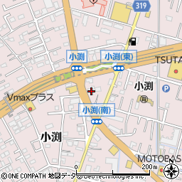 埼玉県春日部市小渕428-1周辺の地図