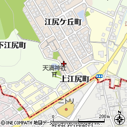 福井県福井市江尻ケ丘町9周辺の地図