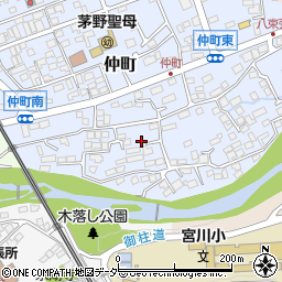 長野県茅野市仲町20周辺の地図