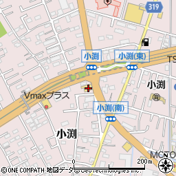 埼玉県春日部市小渕1416-1周辺の地図