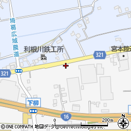 埼玉県春日部市下柳629周辺の地図