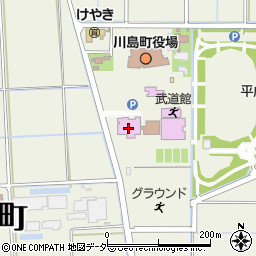 川島町役場　川島町民会館周辺の地図