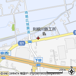 埼玉県春日部市上柳476周辺の地図