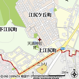 福井県福井市江尻ケ丘町10周辺の地図