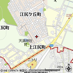 福井県福井市江尻ケ丘町36周辺の地図