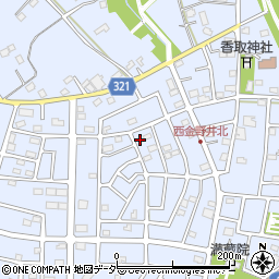 埼玉県春日部市西金野井625周辺の地図