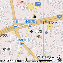埼玉県春日部市小渕400周辺の地図