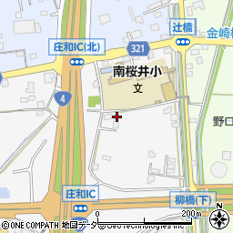 埼玉県春日部市下柳165周辺の地図