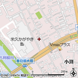 埼玉県春日部市小渕1314周辺の地図