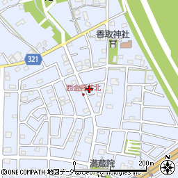 埼玉県春日部市西金野井653周辺の地図