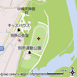 別所運動公園競技場周辺の地図