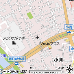 埼玉県春日部市小渕1322周辺の地図
