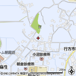 茨城県行方市麻生1873周辺の地図