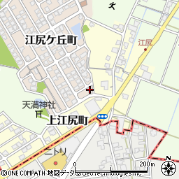 福井県福井市江尻ケ丘町57周辺の地図