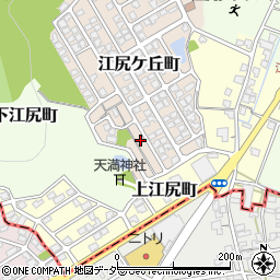 福井県福井市江尻ケ丘町26周辺の地図