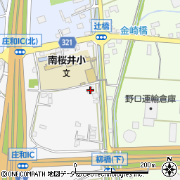 埼玉県春日部市下柳208周辺の地図