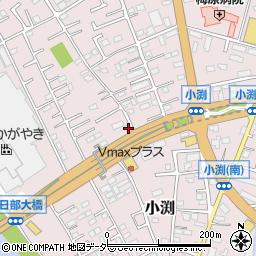 埼玉県春日部市小渕899-1周辺の地図