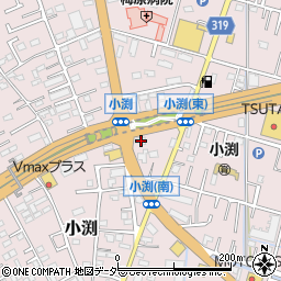 埼玉県春日部市小渕1087周辺の地図