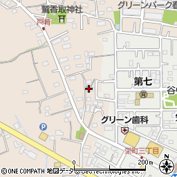 埼玉県春日部市内牧2255周辺の地図