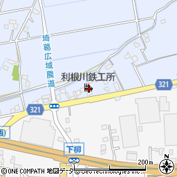 埼玉県春日部市上柳464周辺の地図