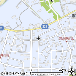 埼玉県春日部市西金野井735周辺の地図