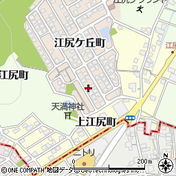 福井県福井市江尻ケ丘町38周辺の地図