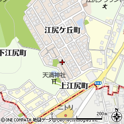 福井県福井市江尻ケ丘町25周辺の地図