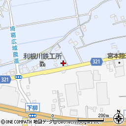 埼玉県春日部市上柳456周辺の地図