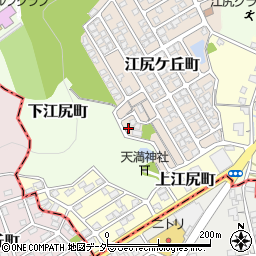 福井県福井市江尻ケ丘町17周辺の地図
