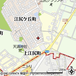 福井県福井市江尻ケ丘町76周辺の地図