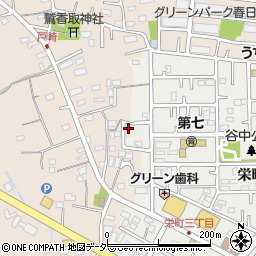 埼玉県春日部市内牧2254周辺の地図